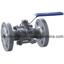 3PC Stainless Steel Flanged Bar Stock Ball Valve